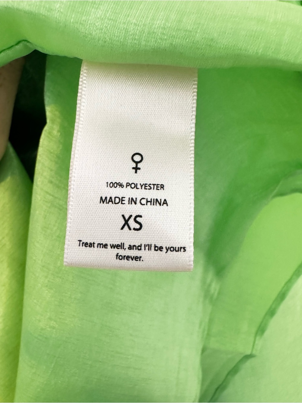 SELKIE Shiny Puff Sleeve Mini Dress in Light Green - Picture 7 of 9